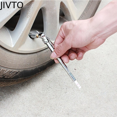 Stainless Steel Pen Shaped Car Vehicle Tire Air Pressure Test Meter Gauge